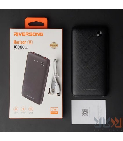 پاور بانک 10000 میلی‌آمپر ساعت Riversong مدل Horizon 10 PB30